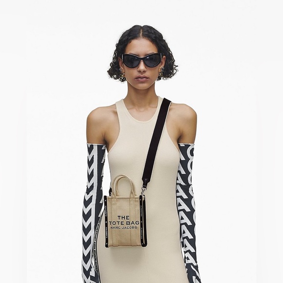 NWT Marc Jacobs The Jacquard Crossbody Tote Bag - Picture 4 of 5